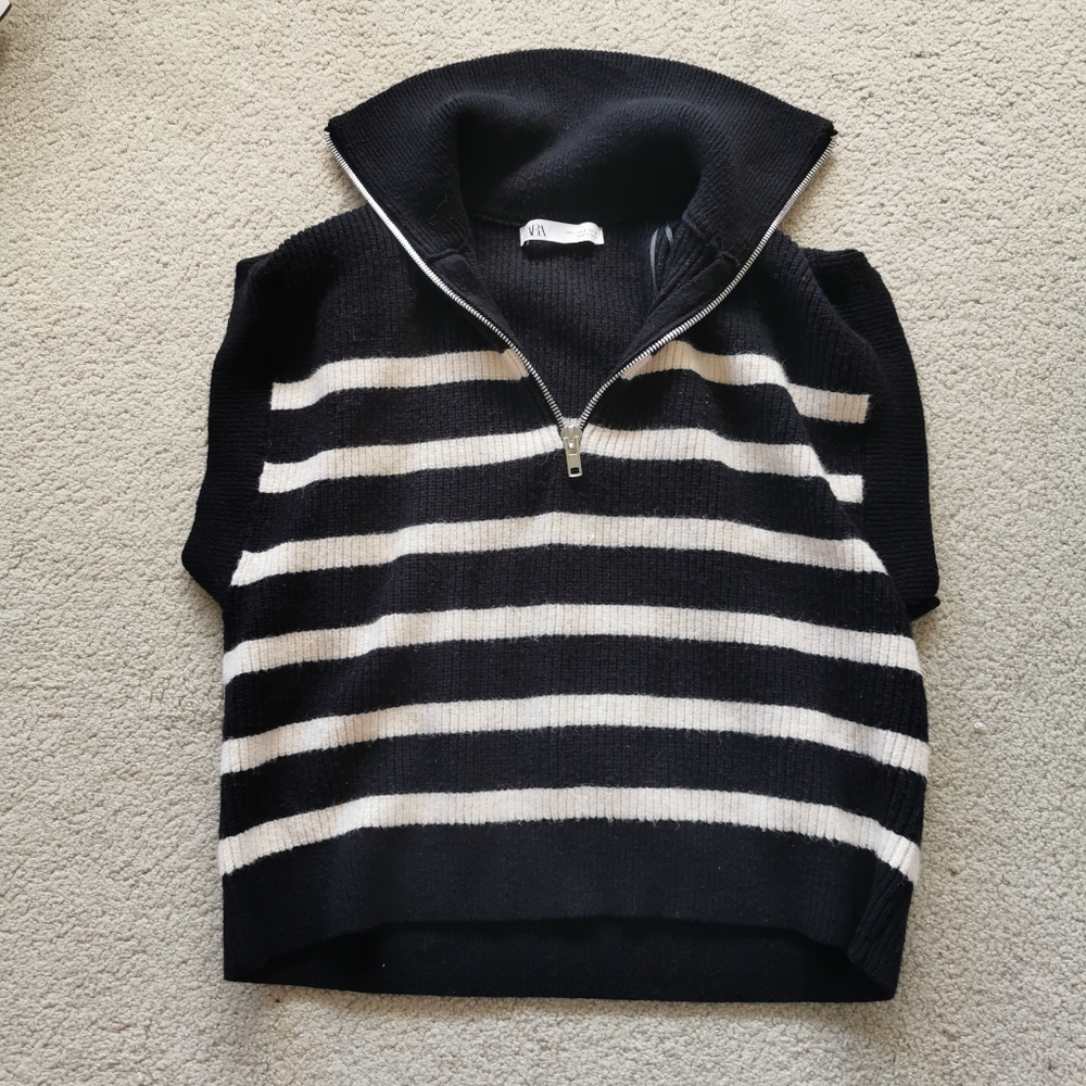 Zara LINED VEST! Hit Item